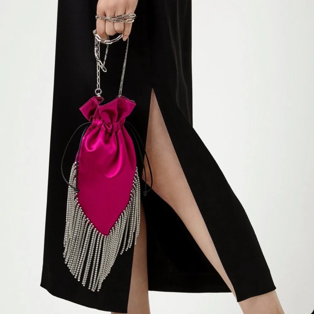 Fringy Crystal Bag from Les Petits Joueurs - Picture 1 of 10